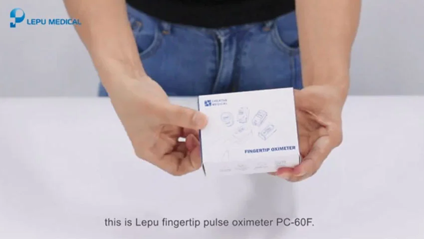 Lepu-PC-60F d'oxymètres d'anneau de doigt médical créatif