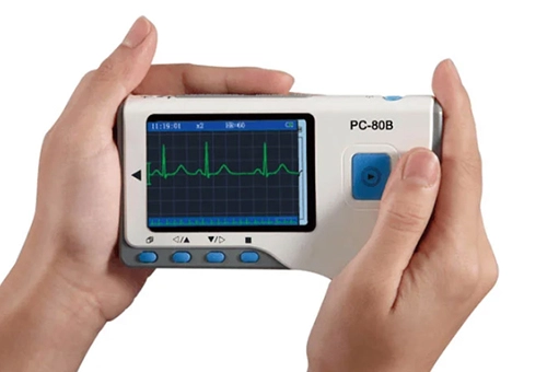 Moniteur de fréquence cardiaque portable ECG PC-80B portable Lepu, moniteur de fréquence cardiaque facile